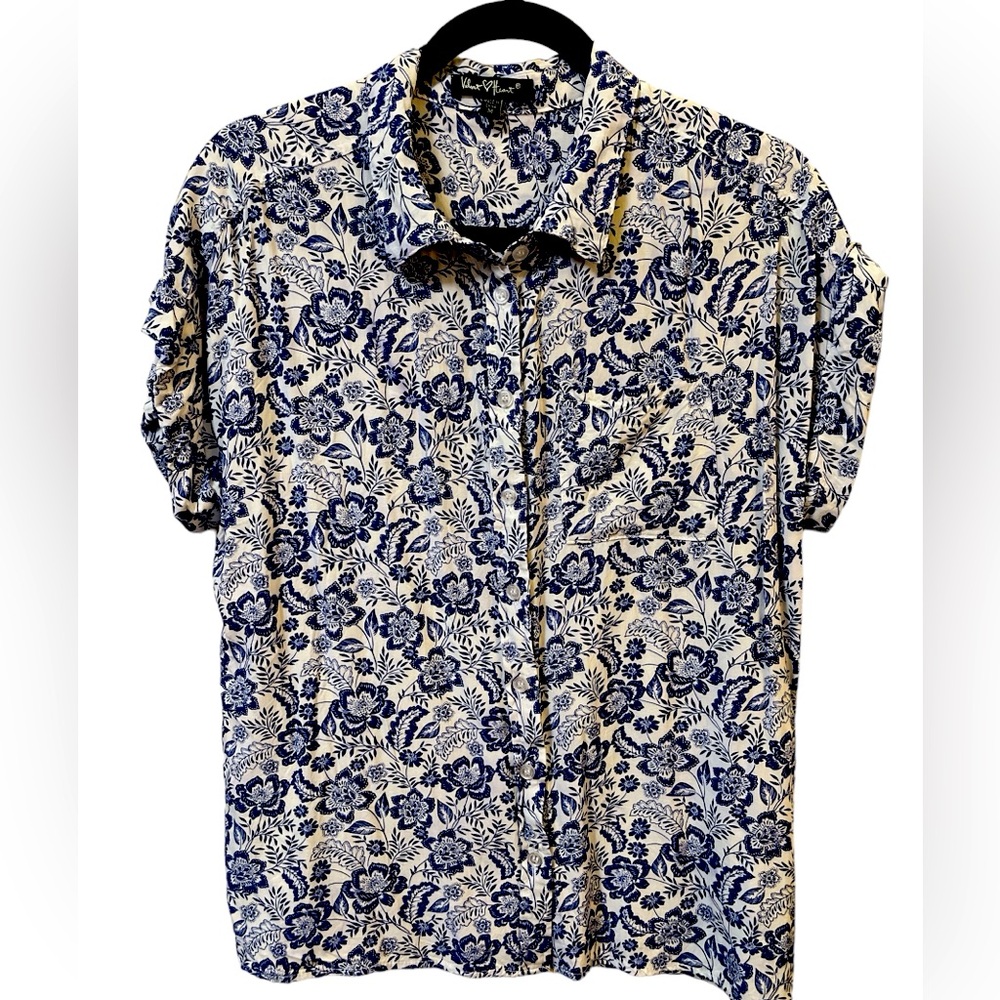 Velvet Heart Buttondown Shirt